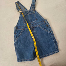 Load image into Gallery viewer, Vintage Denim Shortalls 2t
