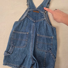 Load image into Gallery viewer, Vintage Denim Shortalls 2t
