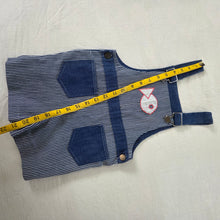 Load image into Gallery viewer, Vintage 70s Healthtex Fish Shortalls 3t/4t
