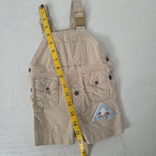 Load image into Gallery viewer, Vintage Healthtex Safari Tan Shortalls 6 months
