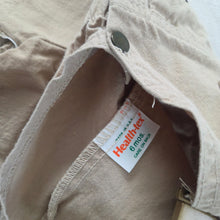 Load image into Gallery viewer, Vintage Healthtex Safari Tan Shortalls 6 months
