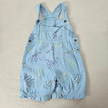 Load image into Gallery viewer, Safari Animals Pattern Shortalls 2t/3t
