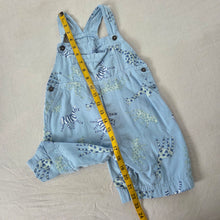 Load image into Gallery viewer, Safari Animals Pattern Shortalls 2t/3t
