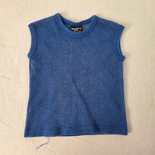 Load image into Gallery viewer, Vintage 80s Blue Mesh Tank Top 3t
