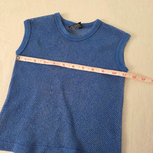 Load image into Gallery viewer, Vintage 80s Blue Mesh Tank Top 3t
