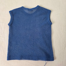 Load image into Gallery viewer, Vintage 80s Blue Mesh Tank Top 3t
