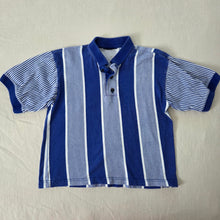 Load image into Gallery viewer, Vintage 90s Blue Striped Shirt 4t/5t
