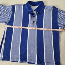Load image into Gallery viewer, Vintage 90s Blue Striped Shirt 4t/5t
