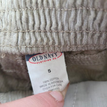 Load image into Gallery viewer, Vintage Tan Cord Baggy Pants 5t
