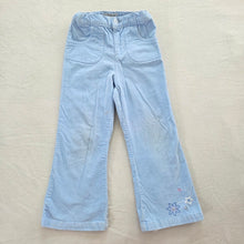 Load image into Gallery viewer, Y2k Flared Embroidered Cord Pants 4t
