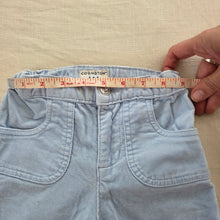 Load image into Gallery viewer, Y2k Flared Embroidered Cord Pants 4t
