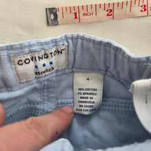 Load image into Gallery viewer, Y2k Flared Embroidered Cord Pants 4t

