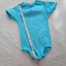Load image into Gallery viewer, Vintage 70s Girly Blue Romper 9-12 months
