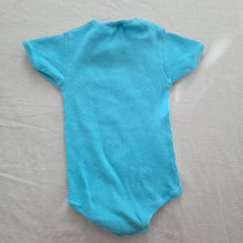 Load image into Gallery viewer, Vintage 70s Girly Blue Romper 9-12 months
