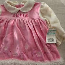 Load image into Gallery viewer, Vintage Deadstock "Cutie" Bodysuit 3-6 months
