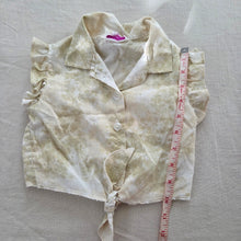 Load image into Gallery viewer, Vintage Sleeveless Cropped Shirt 18-24 months

