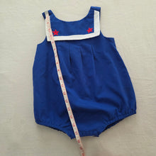 Load image into Gallery viewer, Vintage Florence Eisman Sailor Romper 18 months
