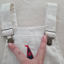 Load image into Gallery viewer, Vintage 70s Healthtex Sailboat Shortalls 3t/4t

