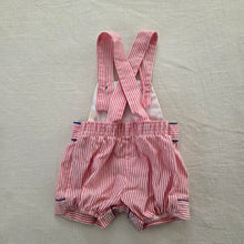 Load image into Gallery viewer, Vintage Nautical Striped Sunsuit 3 months
