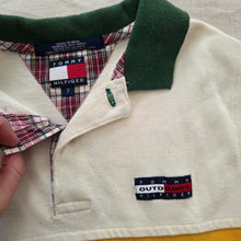 Load image into Gallery viewer, Vintage Tommy Hilfiger Color Block Polo kids 7
