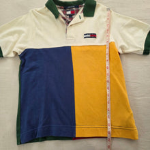 Load image into Gallery viewer, Vintage Tommy Hilfiger Color Block Polo kids 7
