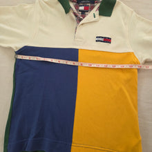 Load image into Gallery viewer, Vintage Tommy Hilfiger Color Block Polo kids 7
