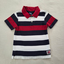 Load image into Gallery viewer, Y2k Oshkosh Striped Polo Shirt 3t
