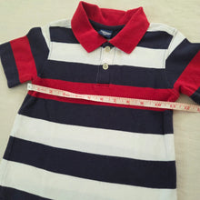 Load image into Gallery viewer, Y2k Oshkosh Striped Polo Shirt 3t
