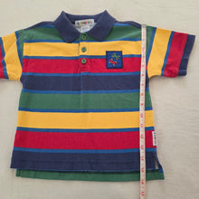 Load image into Gallery viewer, Vintage Gymboree Colorful Striped Polo 4t
