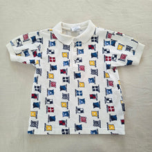 Load image into Gallery viewer, Vintage Oshkosh Flags Polo Shirt 4t
