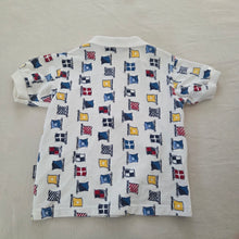 Load image into Gallery viewer, Vintage Oshkosh Flags Polo Shirt 4t
