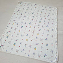 Load image into Gallery viewer, Vintage Oshkosh Animals + Toys Baby Blanket
