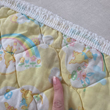Load image into Gallery viewer, Vintage Rainbows + Animals Quilted Baby Blanket
