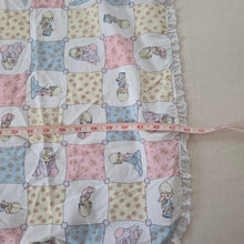 Load image into Gallery viewer, Vintage Precious Moments Patchwork Baby Blanket
