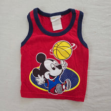 Load image into Gallery viewer, Vintage Baby Mickey Basketball Tank Top 3-6 months
