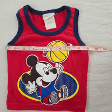 Load image into Gallery viewer, Vintage Baby Mickey Basketball Tank Top 3-6 months
