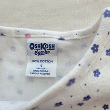 Load image into Gallery viewer, Vintage Oshkosh Daisy Floral Tee 3t
