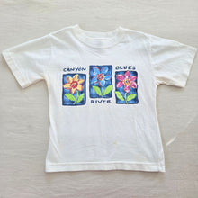 Load image into Gallery viewer, Vintage Canyon River Blues Flower Tee 5t
