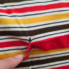 Load image into Gallery viewer, Vintage Firey Striped Cropped Tank Top 3t
