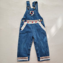 Load image into Gallery viewer, Vintage Oshkosh Girly Custom Overalls 3t
