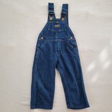 Load image into Gallery viewer, Vintage 80s Oshkosh Denim Overalls 2t
