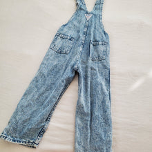 Load image into Gallery viewer, Vintage Oshkosh Acid Denim Overalls 4t
