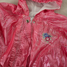 Load image into Gallery viewer, Vintage Oshkosh Floral Pink Raincoat kids 6
