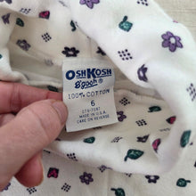 Load image into Gallery viewer, Vintage Oshkosh Floral Turtleneck Long Sleeve 5t
