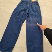 Load image into Gallery viewer, Vintage Lee Striped Navy Jeans kids 10/12
