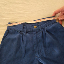 Load image into Gallery viewer, Vintage Lee Striped Navy Jeans kids 10/12
