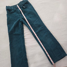 Load image into Gallery viewer, Vintage Blue/Green Cord Pants kids 8
