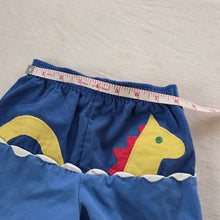 Load image into Gallery viewer, Vintage Sea Monster Swim Shorts 2t
