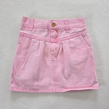 Load image into Gallery viewer, Vintage Healthtex Pink Jean Skirt 5t
