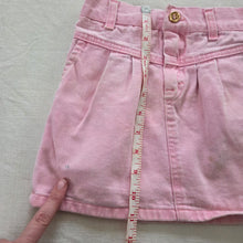 Load image into Gallery viewer, Vintage Healthtex Pink Jean Skirt 5t
